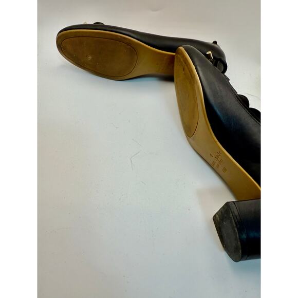 Kate spade Yasmin black ballet heels 6 - Picture 8 of 8